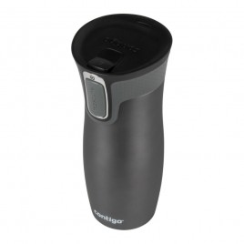 Термокружка Contigo WEST LOOP GUNMETAL TRANSPARENT MATTE (470 мл)