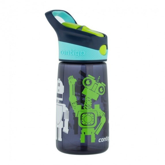 Бутылка для воды Contigo STRIKER NAVY BLUE ROBOTS синяя