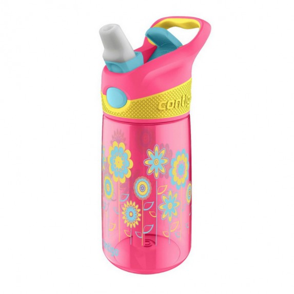 Бутылка для воды Contigo STRIKER CHERRY PINK FLOWERS розовая