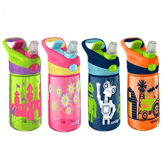 Бутылка для воды Contigo STRIKER CHERRY PINK FLOWERS розовая